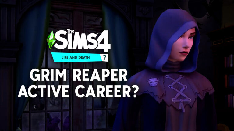 The Sims 4 Life and Death teaser hints at Active Grim Reaper Career