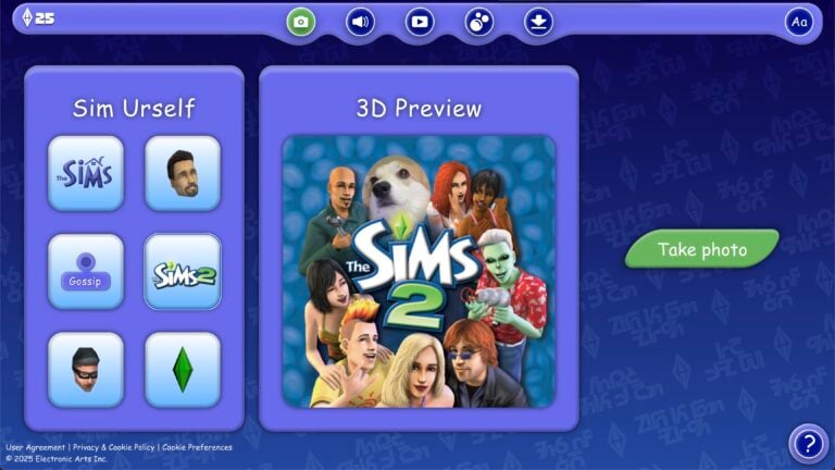 EA Releases a Promotional Sims 2 and Sims 1 Website