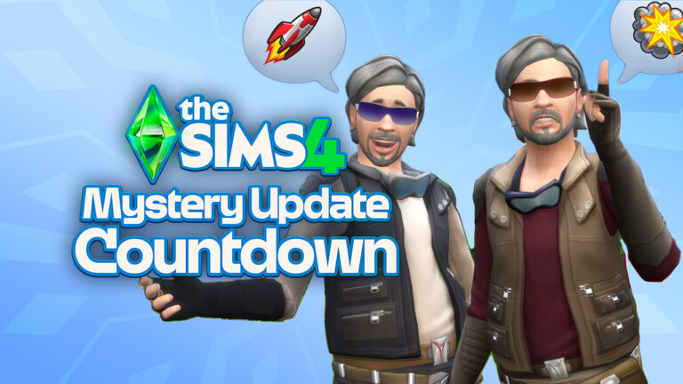 Countdown to The Sims 4 Mystery Update Release