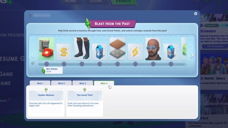 The Sims 4 Blast From The Past Event: Official Introduction