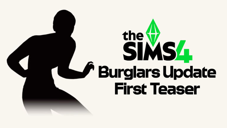 The Sims 4 Burglars Update: First Official Teaser