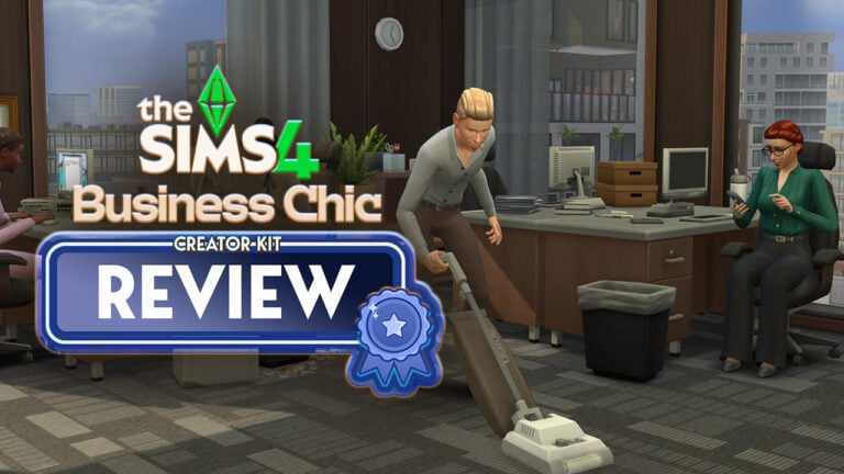 The Sims 4 Business Chic Kit Review
