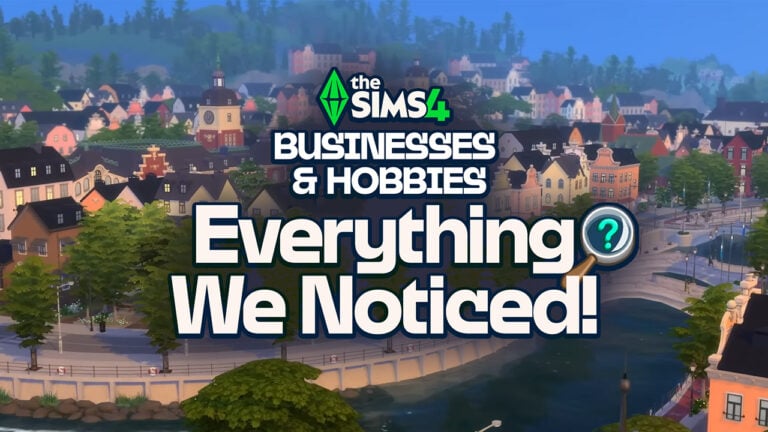 10 Cool Features Shown In The Sims 4 Businesses & Hobbies Gameplay!