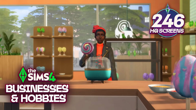 The Sims 4 Businesses & Hobbies: 240+ HQ Gameplay Screens