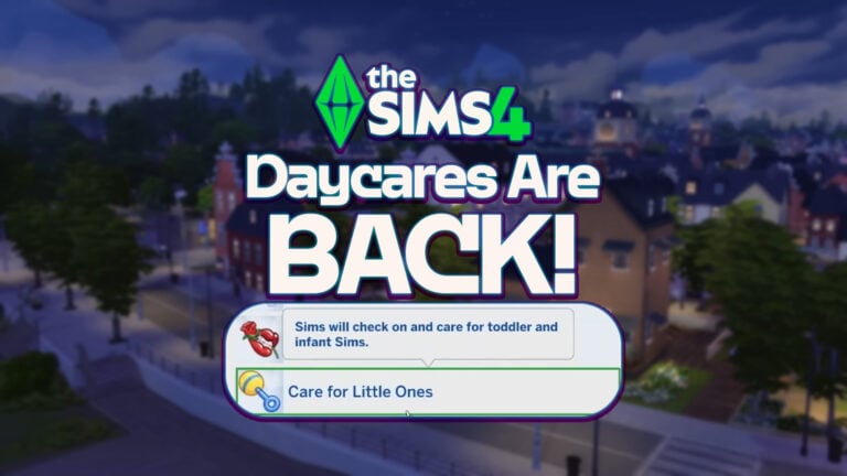 The Sims 4 Daycares Are Back In Businesses & Hobbies