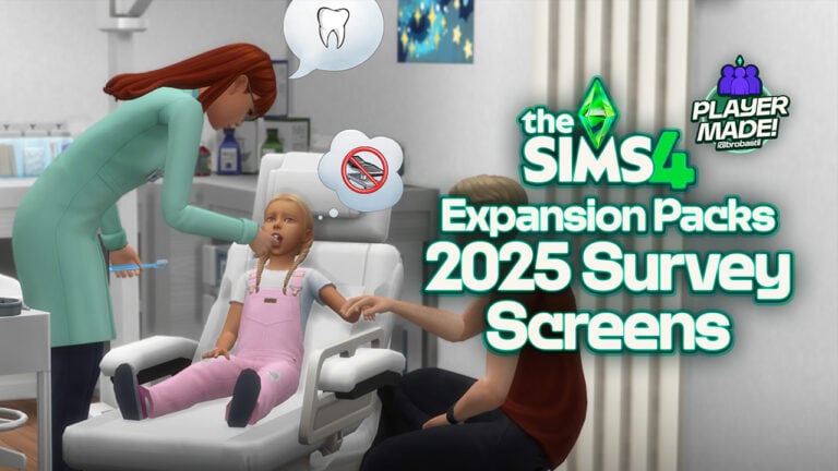 Brought To Life: The Sims 4 Expansion Packs 2025 Survey
