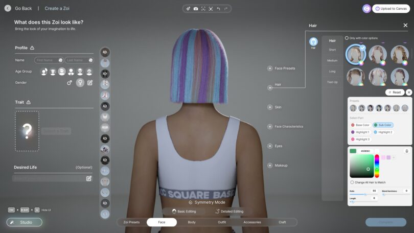 InZOI Create A Zoi Review: Deep Dive of All Character Creation Features