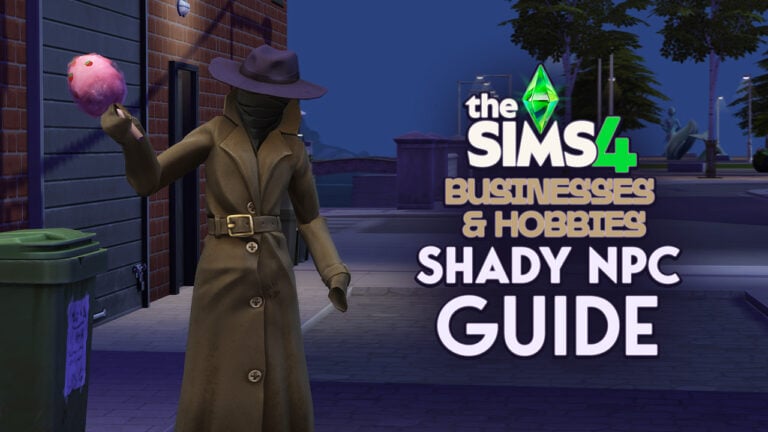 Meet The New Shady NPC: The Sims 4 Businesses & Hobbies Guide