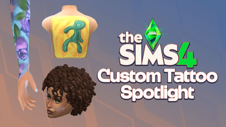 The Sims 4 Custom Tattoo Spotlight: Creativity at its Finest!