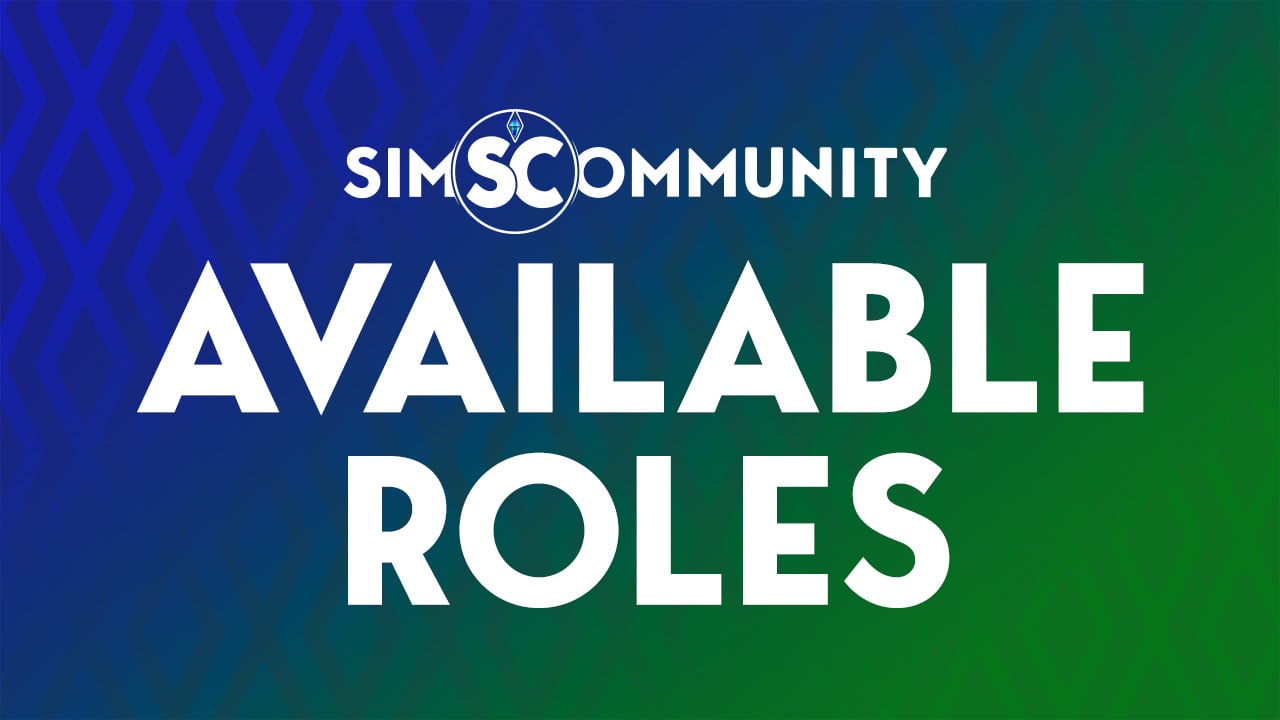 sims community team available roles