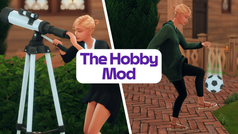 The Sims 4 Hobby Mod: Give Your Sims a Life Outside of Work and Woohoo