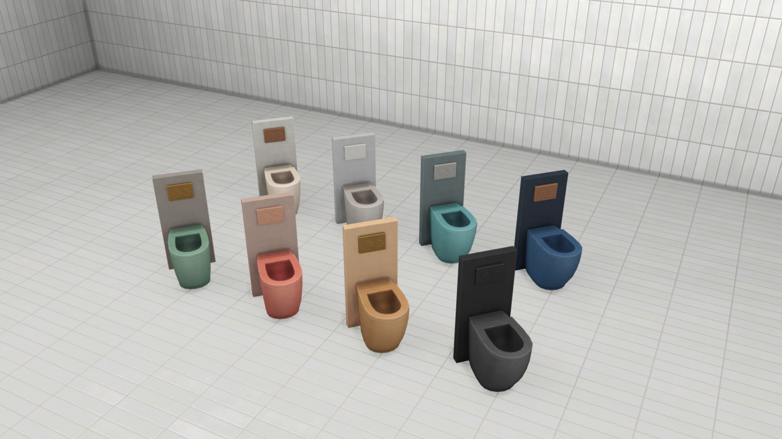 The Sims 4 Sleek Bathroom Kit Review