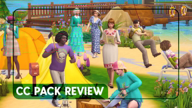 The Sims 4 Animal Crossing Inspired CC Pack: NolanSims Set