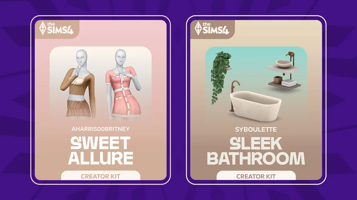 Countdown to The Sims 4 Creator Kits Release (Sweet Allure and Sleek ...