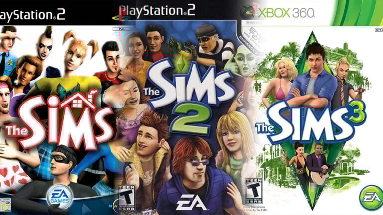 Evolution of The Sims on Console