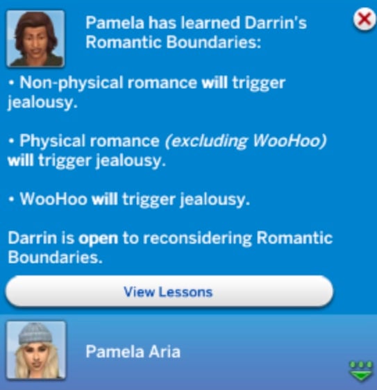 Repair your Relationship with Cupid's Counseling: The Sims 4 Lovestruck Guide 6 The Sims 4 Lovestruck Cupid's Counseling-Romantic Boundaries