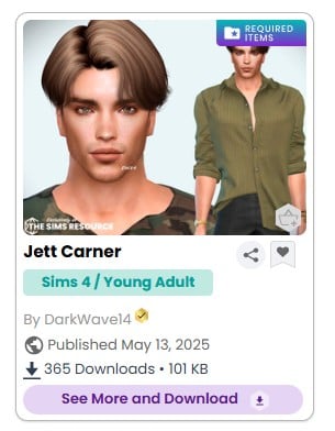 The Sims 4 CAS Presets and Face Slider Mods: Put on a Happy Face 6 preset1