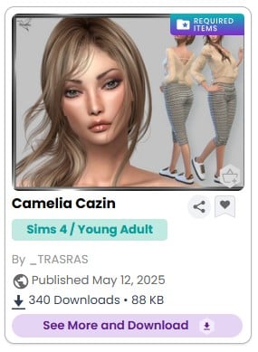 The Sims 4 CAS Presets and Face Slider Mods: Put on a Happy Face 11 preset6