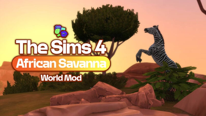 sims 4 african savanna world mod fe