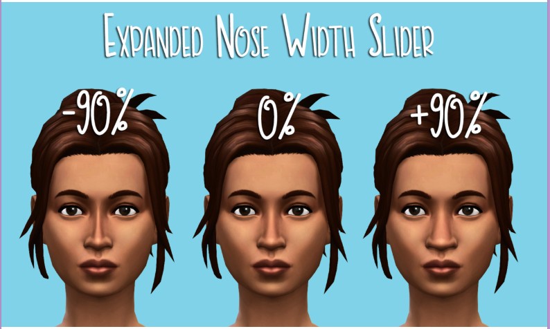The Sims 4 CAS Presets and Face Slider Mods: Put on a Happy Face 12 slider6
