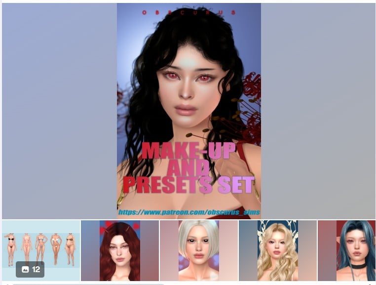 The Sims 4 CAS Presets and Face Slider Mods: Put on a Happy Face 15 sliders2