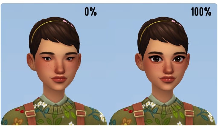 The Sims 4 CAS Presets and Face Slider Mods: Put on a Happy Face 16 sliders3