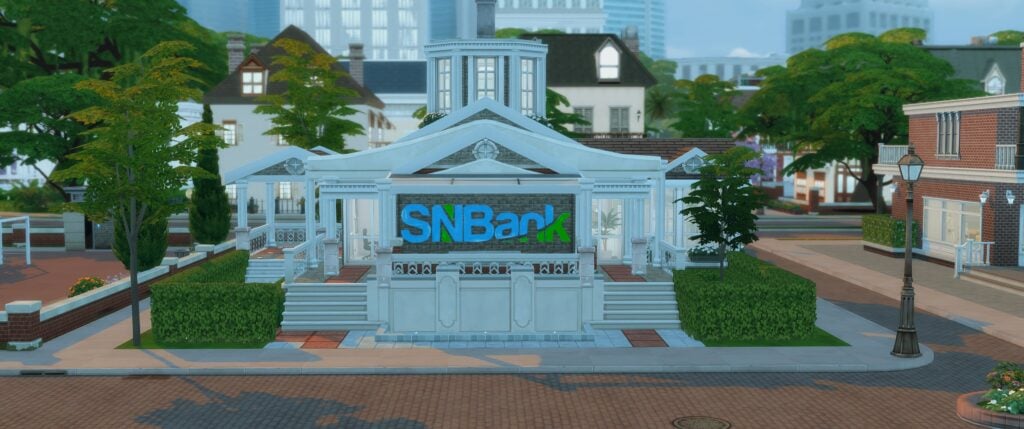 Bank Exterior
