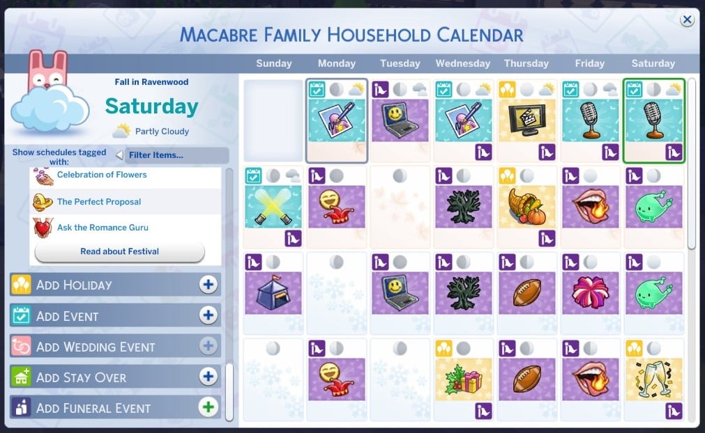 How to Create a Funeral in The Sims 4 Life and Death 3 Funeral calendar 2