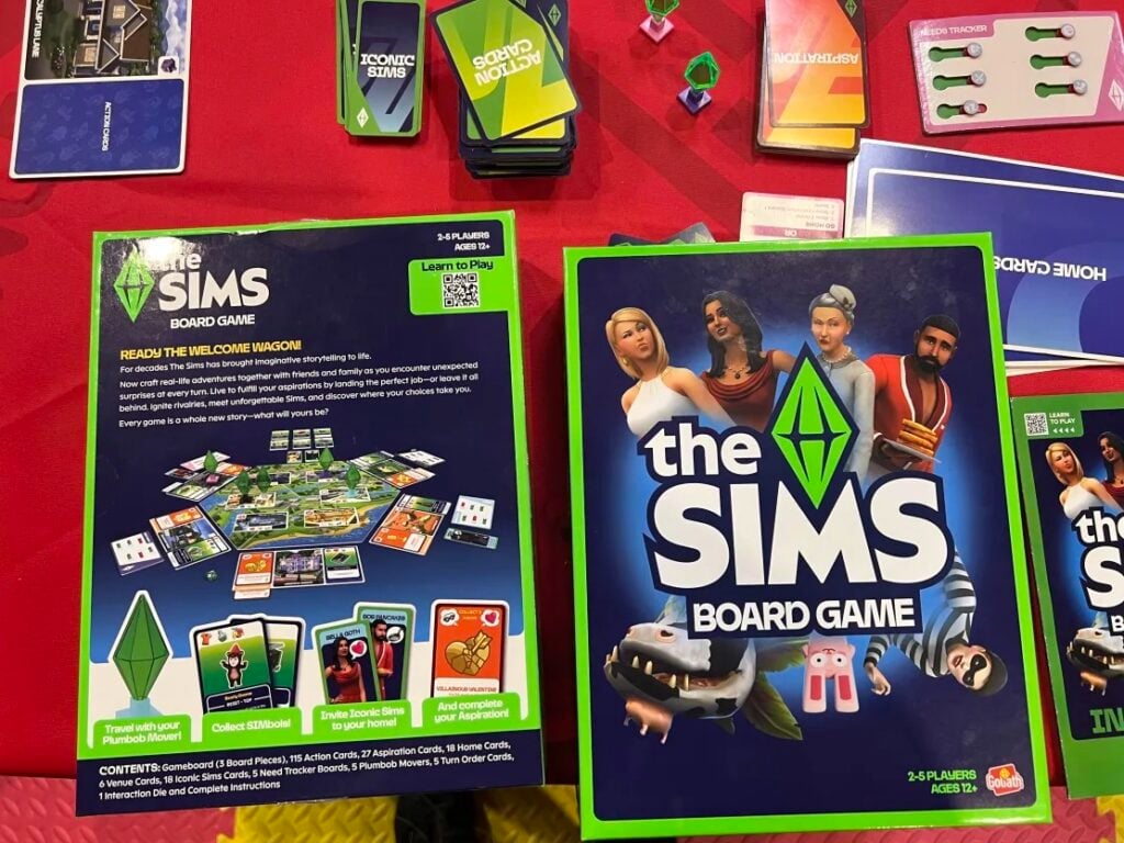 The Sims Board Game: Gameplay Review & Release Date 12 Game box art e1750519757273