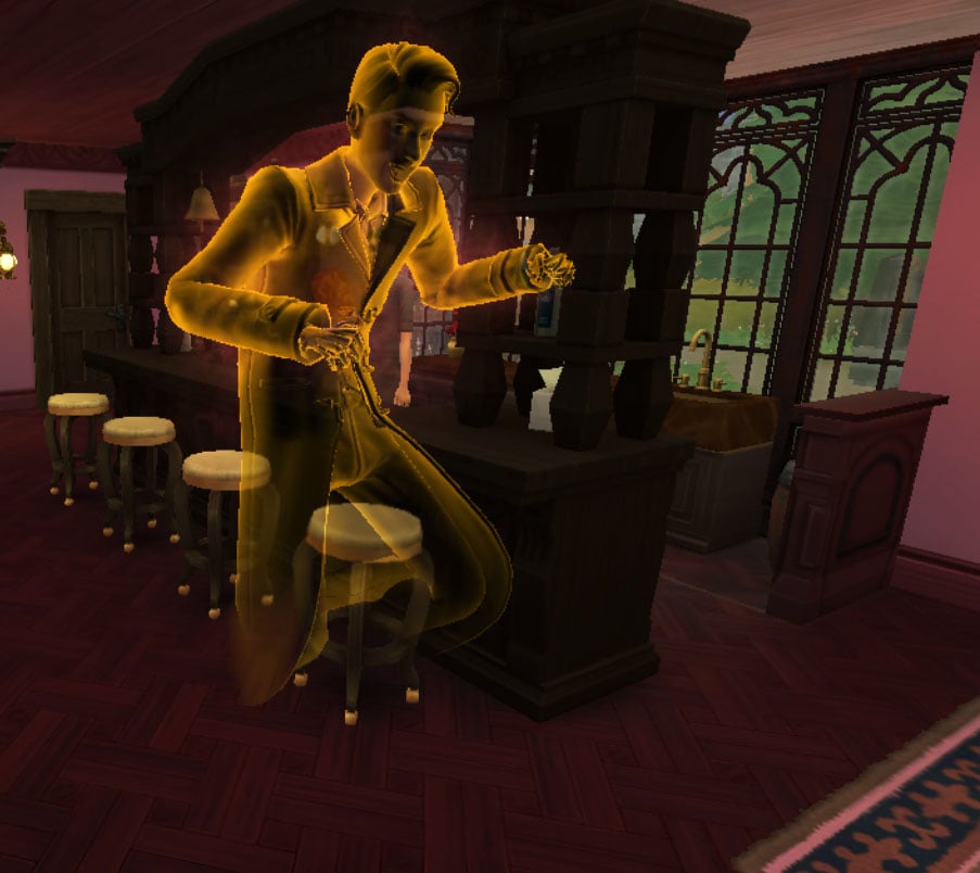 The Sims 4 Ghost Powers: Life and Death Occult Progression Guide 4 The Sims 4 Ghost Powers Life and Death- Ghostly Bang, Tense Mood