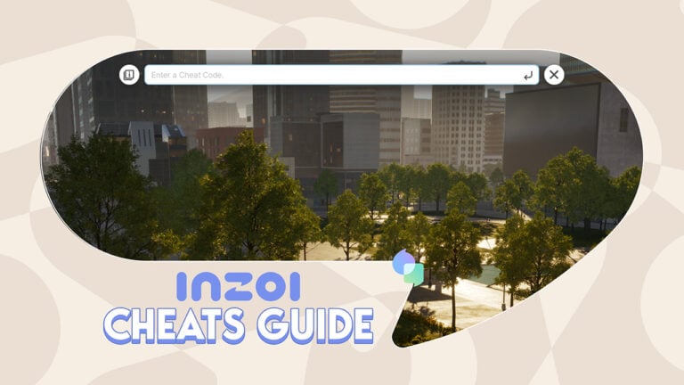 GUIDE: All InZOI Cheats And How to Use Them