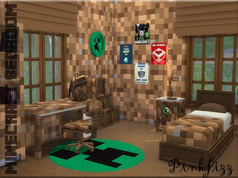 The Last Year in Movies in The Sims 4: CC & Mods Spotlight 16 Minecraft 1 SC