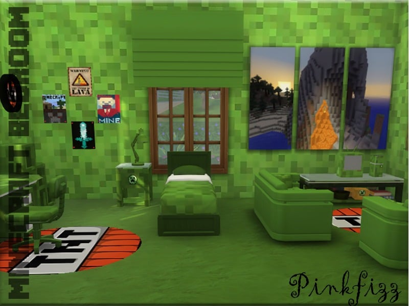 The Last Year in Movies in The Sims 4: CC & Mods Spotlight 17 Minecraft 2 SC