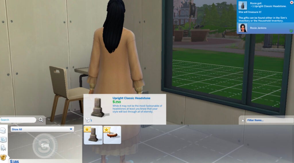 Let's Try The Sims 4 One Tile Box Challenge (Rules & Playthrough) 15 One Tile Box Challenge- Sell Presents