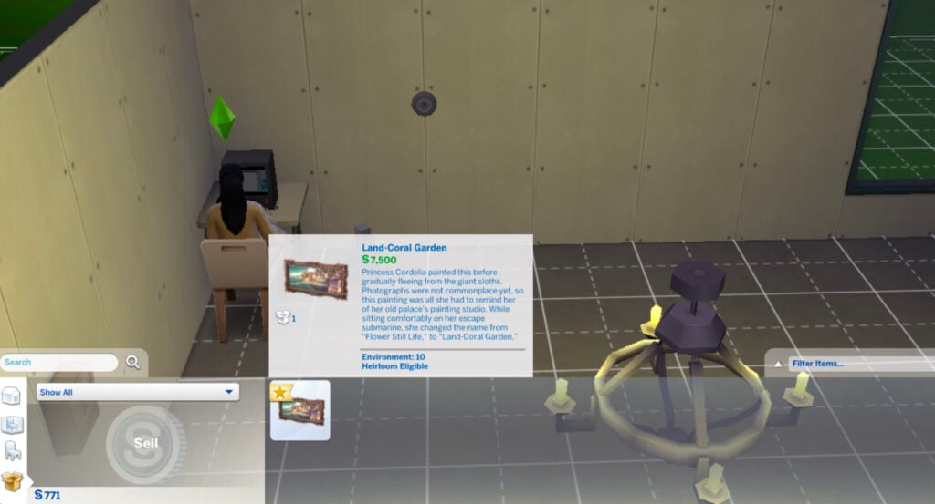 Let's Try The Sims 4 One Tile Box Challenge (Rules & Playthrough) 16 One Tile Box Challenge- Sell Expensive Present
