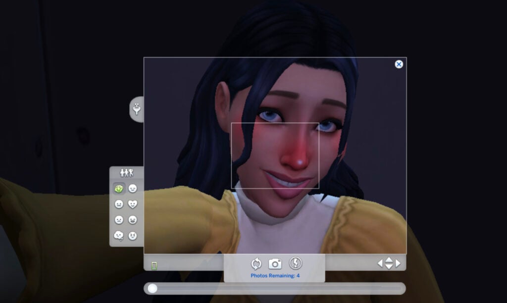 Let's Try The Sims 4 One Tile Box Challenge (Rules & Playthrough) 6 One Tile Box Challenge- Selfie