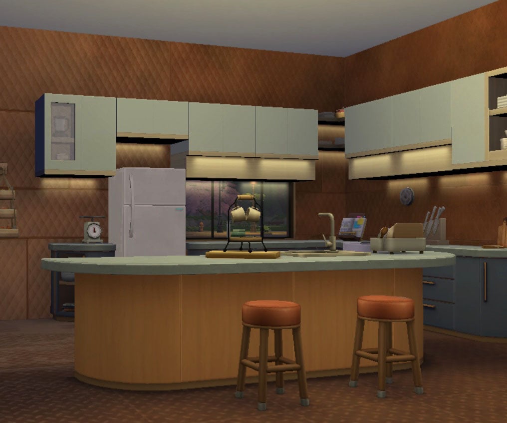 Let's Try The Sims 4 One Tile Box Challenge (Rules & Playthrough) 25 One Tile Box Challenge- Kitchen