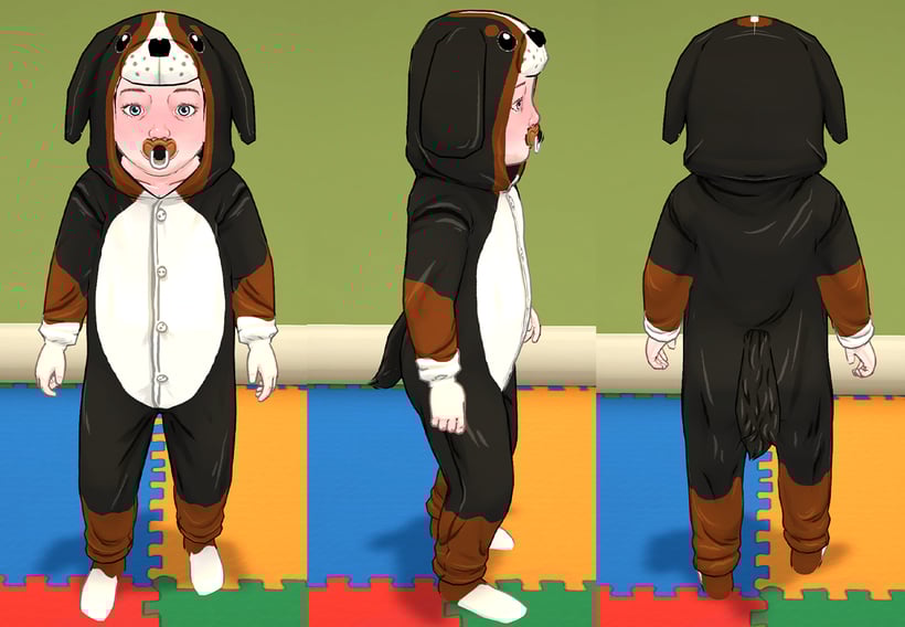 ABSOLUTELY ADORABLE: Paralives Babies and Toddlers Content Reveal! 18 ParalivesDogOnesie