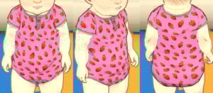 ABSOLUTELY ADORABLE: Paralives Babies and Toddlers Content Reveal! 11 ParalivesPinkOnesie2