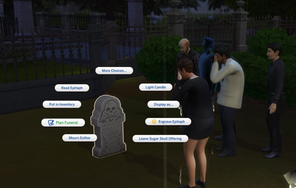 How to Create a Funeral in The Sims 4 Life and Death 2 Plan Funeral