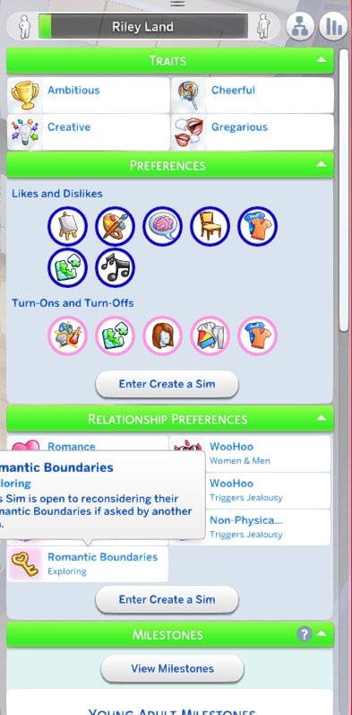 The Sims 4 Better Simology Panel Mod Review 2 Screenshot 16