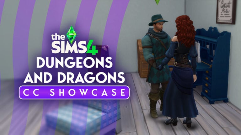 The Sims 4 Dungeons and Dragons CC Showcase