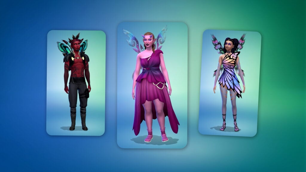 The Sims 4 Enchanted by Nature CAS Trailer: New Look at Create A Fairy! 38 sims 4 enchanted by nature cas trailer 10