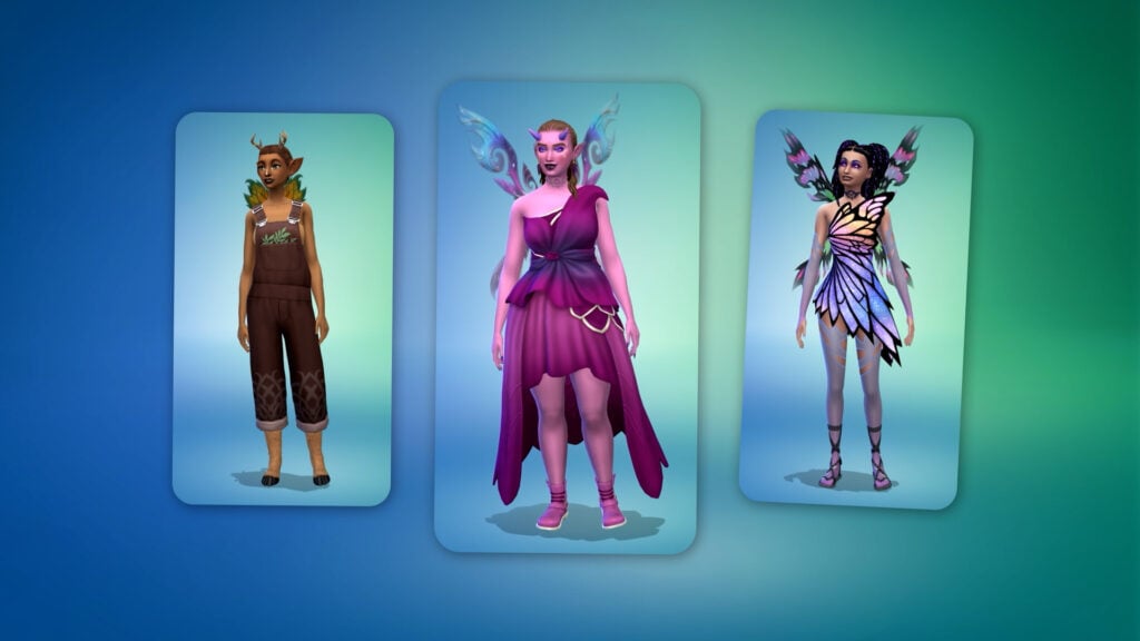 The Sims 4 Enchanted by Nature CAS Trailer: New Look at Create A Fairy! 37 sims 4 enchanted by nature cas trailer 11