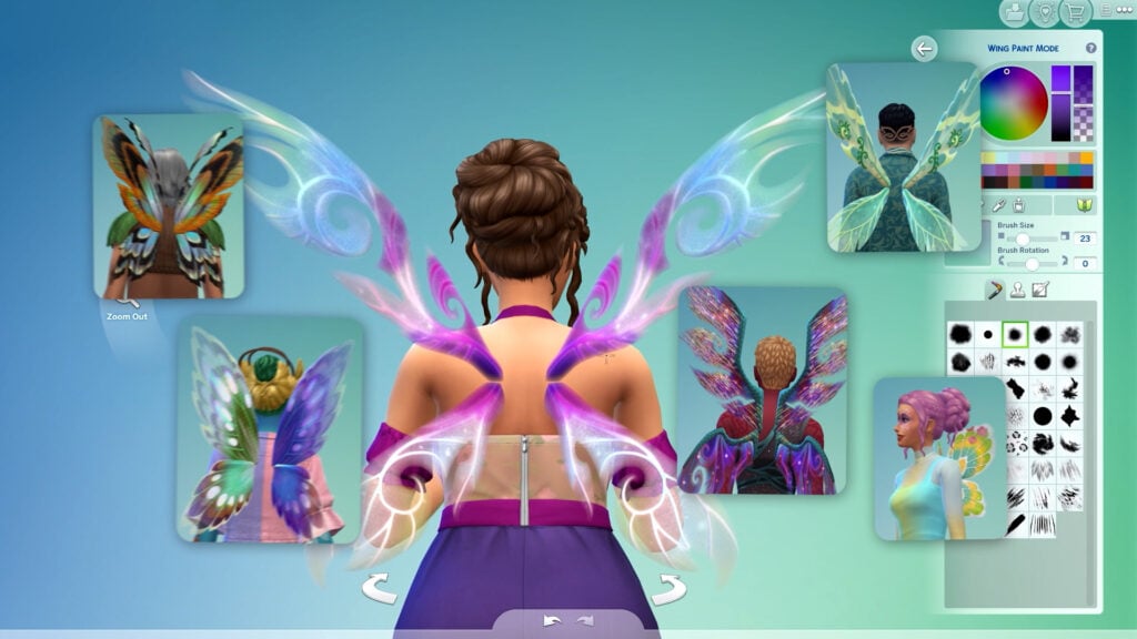 The Sims 4 Enchanted by Nature CAS Trailer: New Look at Create A Fairy! 33 sims 4 enchanted by nature cas trailer 17