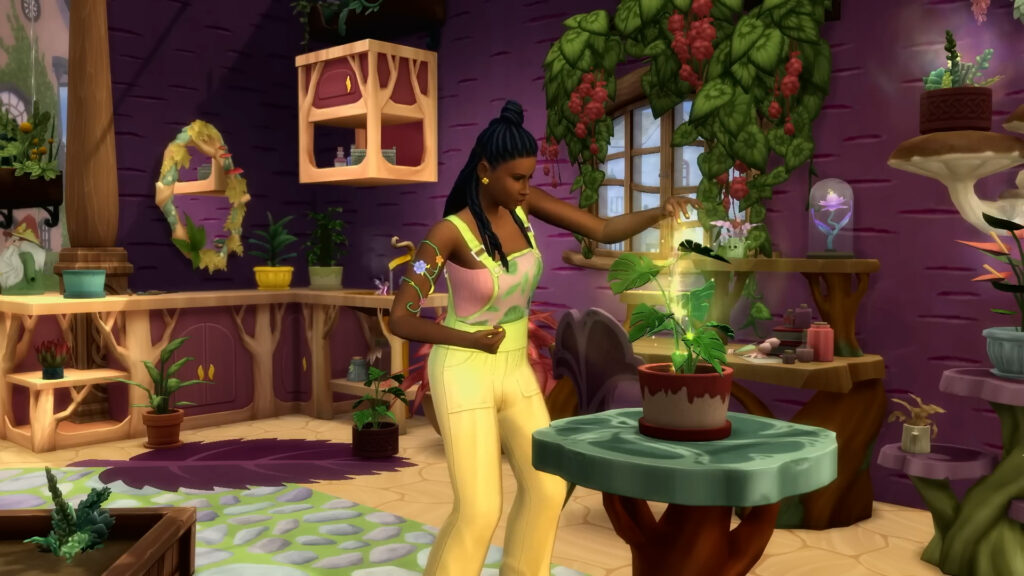 Over 200 Screens from The Sims 4 Enchanted by Nature Gameplay Trailer 20 sims 4 enchanted by nature gameplay trailer screen 200