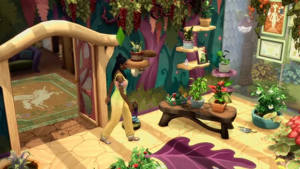 10 Things We Spotted in The Sims 4 Enchanted by Nature Gameplay Trailer! 12 sims 4 enchanted by nature gameplay trailer screen 212