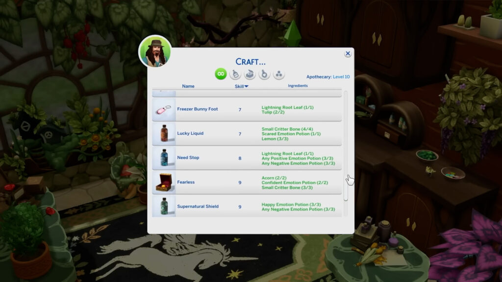 Over 200 Screens from The Sims 4 Enchanted by Nature Gameplay Trailer 128 sims 4 enchanted by nature gameplay trailer screen 64