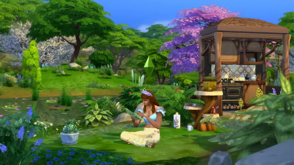 Over 200 Screens from The Sims 4 Enchanted by Nature Gameplay Trailer 108 sims 4 enchanted by nature gameplay trailer screen 89
