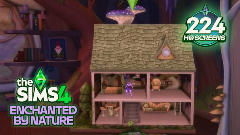 Over 200 Screens from The Sims 4 Enchanted by Nature Gameplay Trailer